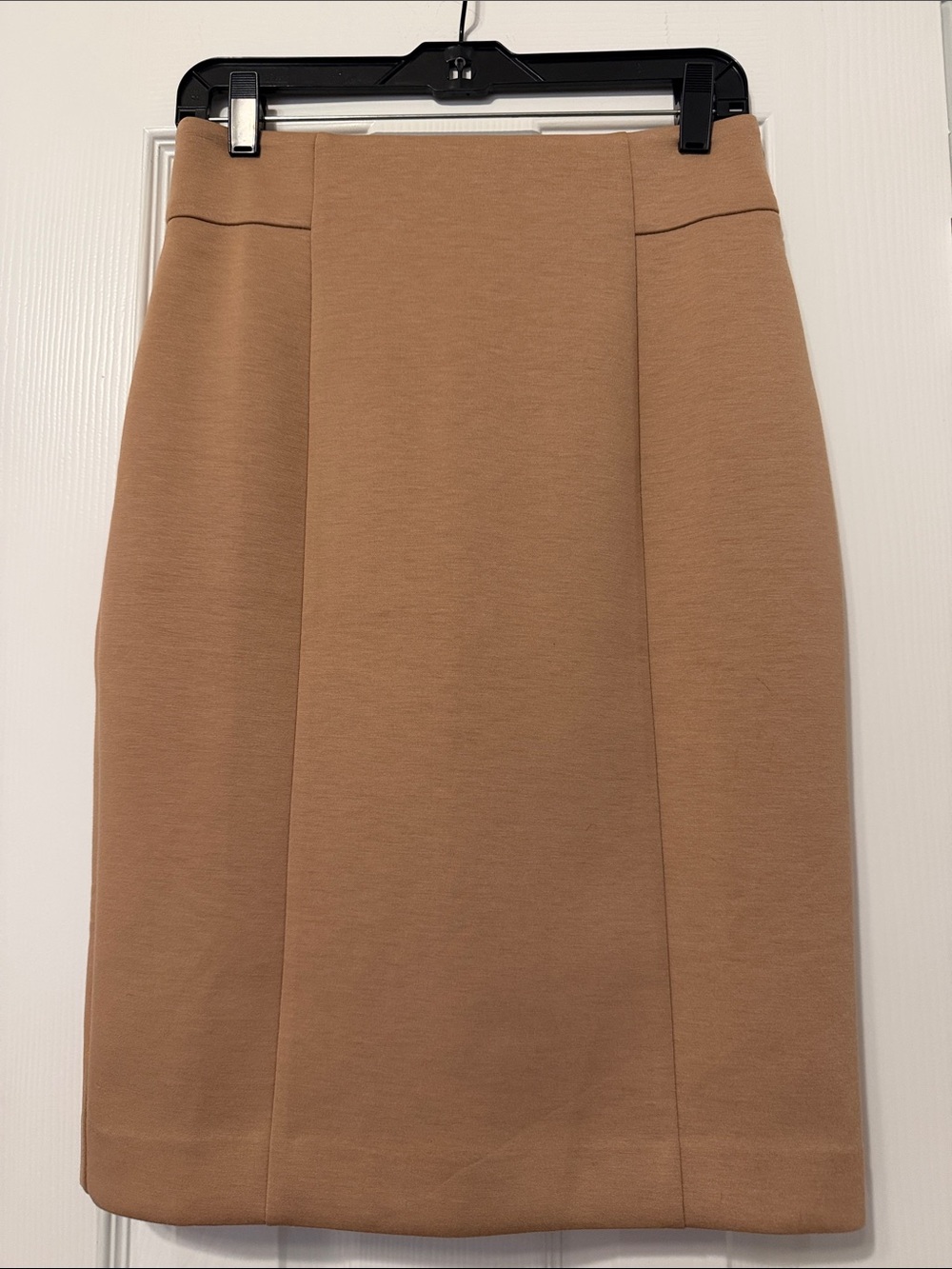 Ann Taylor Camel Pencil Skirt